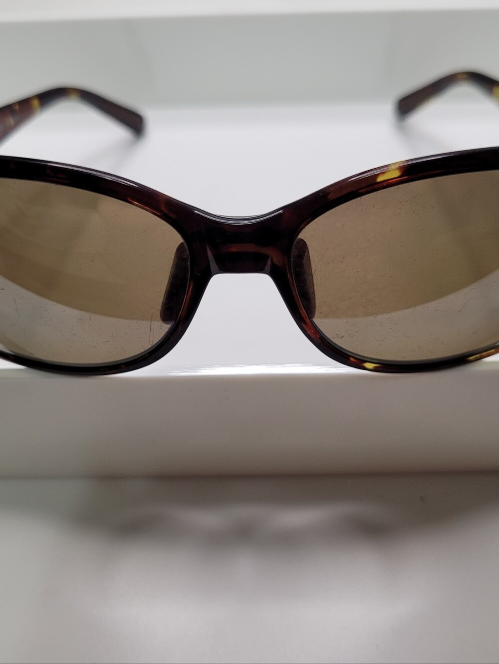Maui Jim Koki Beach MJ433-15T Tortoise Sunglasses, Made in Japan, AS IS - Flaws